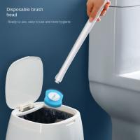 Cepillo De Inodoro Desechable Con Manija Larga Conjunto De Venta Al Por Mayor Cepillo De Limpieza Para El Hogar Microfibra Eco-amigable Sin Químicos Alcalinos - details 9