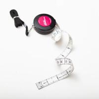 Cinta métrica retráctil de 1,5 m, cinta métrica retráctil de doble escala, regla retráctil de plástico para artesanía a medida - details 4