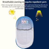 Cunas de bebé, cama biónica para recién nacido, protección contra mosquitos, cuna plegable, parachoques, nido de viaje al aire libre, cesta para dormir - details 8
