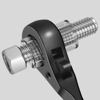 Portabrocas o portabrocas, llave de trinquete de cola afilada, cabeza de accionamiento cuadrada, Mini llave de trinquete de liberación rápida, ajuste eficiente - details 16