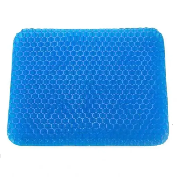 Cojín de Gel Anatómico Ortopédico Antideslizante - Confort Supremo y Alivio de Presión, Cojín Celular Estacional, Gel Multifunctional, Transpirable y Ventilado - 1