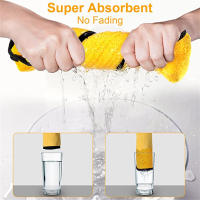 Toalla de Microfibra Super Absorbente 30x60CM para Lavado de Coches y Limpieza de Ventanas Herramientas de Limpieza Doméstica Polishing - details 11