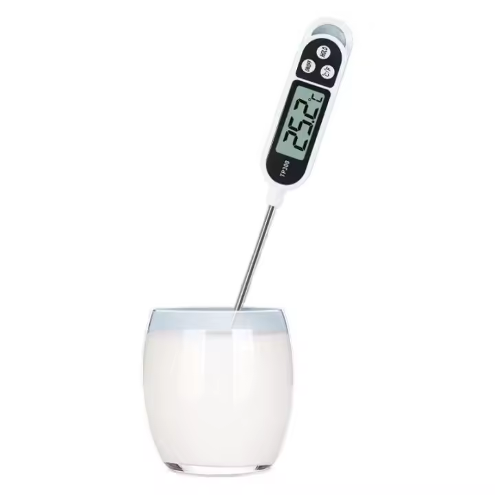 Termómetro digital para alimentos, termómetro para carne de cocina de 1 recuento, termómetro para cocinar, termómetro para barbacoa con sonda de acero inoxidable, herramientas de cocina - 1