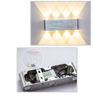 Lámpara de pared impermeable, lámpara de pared universal redonda para interiores y exteriores, para cabezal de puerta, escaleras - details 2