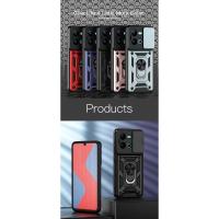 KEYSION Funda protectora a prueba de golpes V25 5G V25e, anillo de protección de lente de cámara deslizante, soporte para teléfono, cubierta trasera para VIVO X80 Lite - details 5