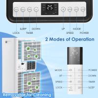 Aire acondicionado portátil, ventilador 4 en 1, Enfriador de aire, volumen de cocina, CA, refrigeración rápida, aire acondicionado grande para habitación, temporizador remoto de 24 horas - details 4