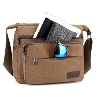 Bolso de lona a la moda para hombre y mujer, bandolera de viaje Unisex, informal, para exteriores, bandoleras clásicas - details 5