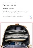 Bolsa De Viaje Impermeable para Deportes Y Fitness, Mochila De Gran Capacidad, Color De La Colisión De Empalme - details 4