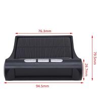 Sistema de monitoreo de neumáticos inalámbrico Solar TPMS LCD alarma de presión de neumáticos de coche advertencia de temperatura con 4 sensores - details 5