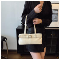 Bolso de las axilas de textura premium, bolso de hombro portátil informal versátil de estilo simple para viajar a la moda para mujer - details 33