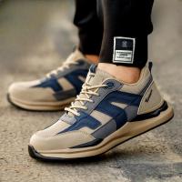 Zapatos indestructibles a prueba de golpes, zapatos con punta de acero a prueba de pinchazos para hombres, botas de seguridad ligeras para el trabajo - details 2