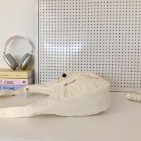Bolso cruzado de estilo coreano, bolso plisado con cordón de gran capacidad, versátil, ligero con monedero - details 11