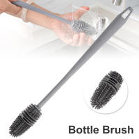 Cepillo de Limpieza de Silicona Duradero Cepillo de Escobilla para Botella de Vino con Mango Largo Reforzado Equipo de Limpieza de Lavandería - details 1