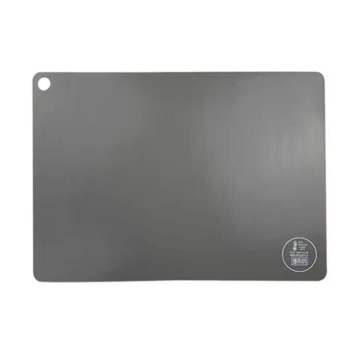Alfombrilla de inducción antideslizante para cocinar, tapete de silicona con aislamiento térmico, reutilizable, para refrigeradores y hornos C - 1