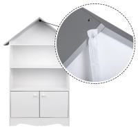Estantería para niños, estantería para niños con puerta, estante de almacenamiento, estantería de exhibición, libros para guardería, juegos, juguetes, organizador ordenado - details 4