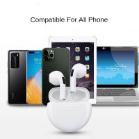 Pro6 True Wireless Earbuds Bluetooth Earphone Touch Control with Mic Waterproof TWS Stereo Headphone Headset Sport - details 3