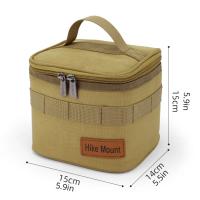 1 Juego, juego de botellas de especias portátiles para acampar, contenedores, salero y bolsa para viajes al aire libre, barbacoa Picn - details 2