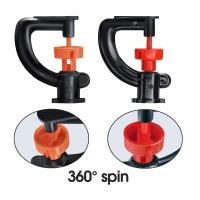 Rotocator de 360° 5 Piezas de Riega Tros de 21cm Conectores de Tachón Para Jardín, Granja y Invernadero - details 3