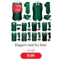 Chaleco S-5xl de 20 colores para hombre, chaleco ajustado de seda lisa, rosa, azul, negro, rojo, morado, blanco y caqui, chaqueta sin mangas Barry Wang - details 23