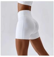 Shorts de Cintura Cruzada para Mujer Ouwu Comodidad en Gimnasio, Yoga, Correr, Entrenamiento - details 15