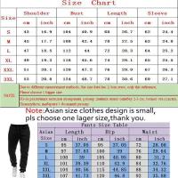 Traje de Sudadera con capucha y pantalones de chándal para hombre, ropa deportiva informal de dos piezas, otoño e invierno, nuevo - details 0