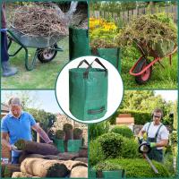 NESMOVA 2 x Sacos de Jardin 500L Bolsas de Basura de jardín, con Asas, Plegables y Reutilizables - details 4