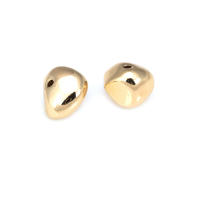 Espaciador de arco iris y Luna de latón, Color oro de 18K, paloma, estrella, nube, cilindro, pulsera ovalada, cuentas, fabricación de joyería, accesorios Diy - details 50