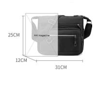 Bandera impermeable de gran capacidad con múltiples bolsillos, ideal para negocios, oficina, viajes, senderismo y escuela - details 3