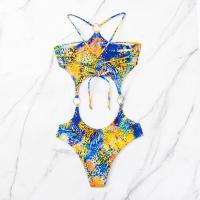 Conjunto de Bikini de Estampado de Leopardo con Tirantes Estilo de Cuerpo Ajustado - details 10