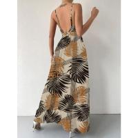 Vestido de novia floral francés para mujer, verano 2024, elegante estilo bohemio vintage con cintura ceñida, hasta la rodilla. - details 27