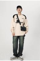 Bolso cuadrado pequeño oscuro Trend Bolso combinado 2 en 1 Bolso de la caja del sobre de cuero de los hombres y las mujeres Bolso pequeño bandolera - details 19