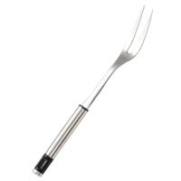 Tenedor para tallar carne, acero inoxidable, Fondue, Granny, 2 puntas, barbacoa, cocina, asar a la parrilla - details 2