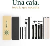Cama 150x190 cm - Altura 30cm - Somier tapizado con cabecero - Somier de láminas de Madera - Gris Oscuro - details 5