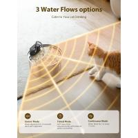 Fuente de Agua para Gatos Inalámbrica 108oz/3.2L Operada por Batería de Acero Inoxidable - details 1