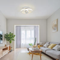 Plafón de Techo LED Redondo Blanco 22W GOECO, Luz Blanca 6500K, Aluminio,  25x17x9 cm - details 12