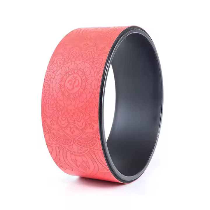Rueda de Yoga de 13 Pulgadas Goma Natural PU Fuerte y Cómoda para Alivio del Dolor de Espalda - 1