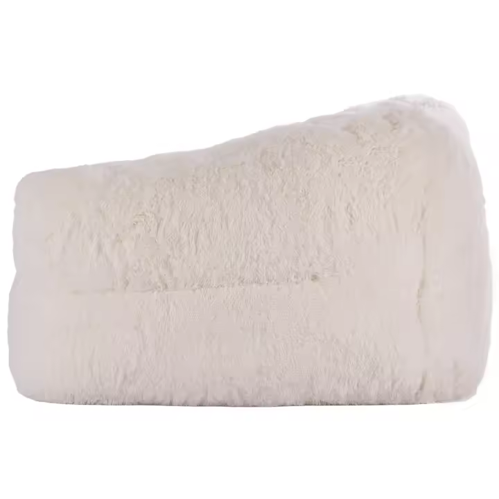 SucceBuy Silla Bean Bag, Sofá BeanBag Incluye Reposabrazos para Adultos, Felpa Esponjosa y Relleno de Espuma de Alta Densidad para Adultos con Zapper, Cómoda Silla Sofá Perezosa Perfecta para Sala de Estar, Dormitorio - 1
