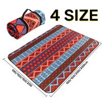 Manta de picnic para exteriores, impermeable, extragrande, esterilla de camping, 4 mm de grosor, 3 capas, embalaje enrollable - details 2
