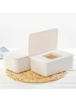 Caja de Almacenamiento de Papel Higiénico Caja Rectangular de Plástico para Almacenamiento en Hogar y Oficina A Prueba de Polvo, Pilaable - details 14
