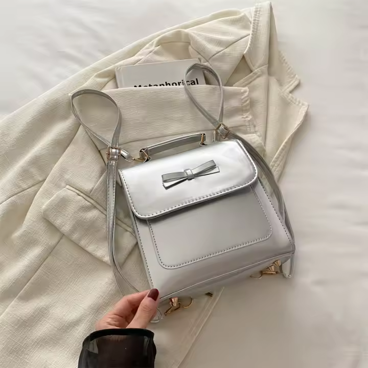Versión coreana Instagram Mochila casual De moda y elegante 2024 Nueva moda Nicho Mochila de viaje Bolso de mujer de un solo hombro de moda - 1