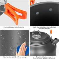 Juego de Utensilios de Cocina para Acampar Equipo de Aluminio para Exteriores - details 4