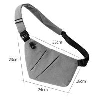 Bolso de hombro impermeable para hombre, mochila antirrobo con múltiples usos - details 9