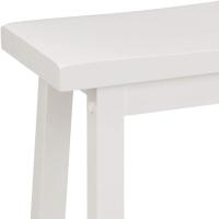 taburetes de cocina de madera maciza, taburete de bar corto, silla de comedor, fácil montaje, - details 6