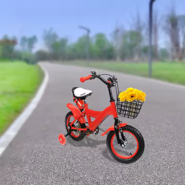 Bicicleta de Niños de Acero de Alto Carbono Estilo Clásico Duradero Belleza Renderimiento Bueno - 1