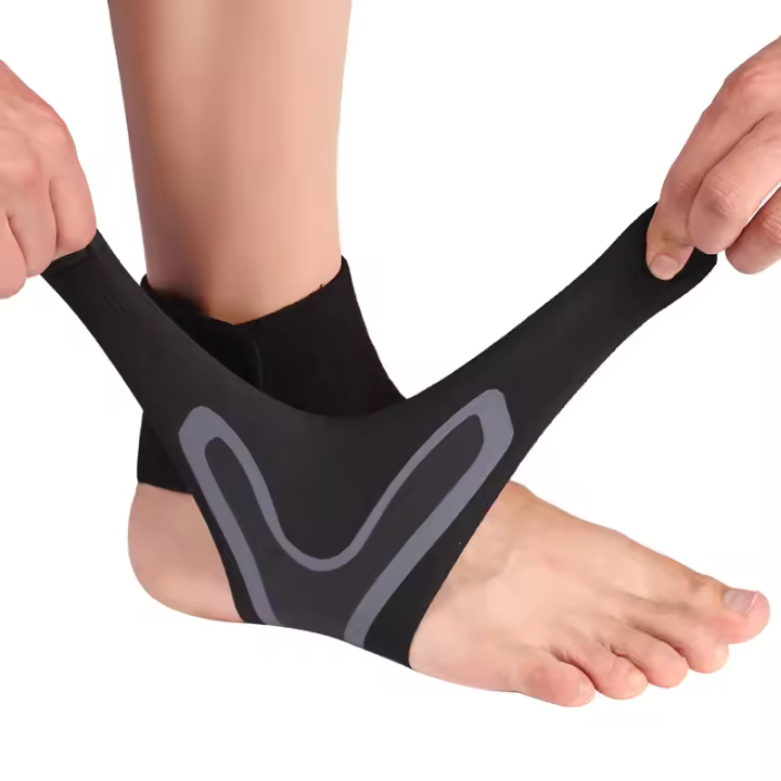 Soporte de tobillo deportivo antiesguince, correa ajustable, cómoda, protección de tobillo, Protector de pie - 1