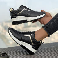 Zapatos Casuales de Moda para Mujer Otoño 2024 Estilo Deportivo a la Moda, Suela Gruesa, Boca shallow, Ropa Exterior - details 2