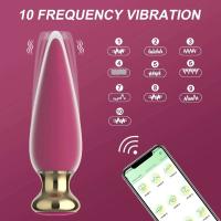 Leten Plug Anal Inalámbrico Bluetooth Control Remoto de Aplicación para Hombres y Mujeres - details 4