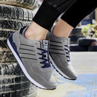 Zapatillas Deportivas Transpirables para Hombre Zapatos Planos Informales de Cuero para Caminar - details 4