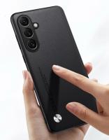 Funda de lujo de cuero PU para Samsung Galaxy M55 S Cubierta trasera de silicona protectora - details 3