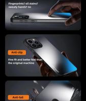 Funda de Silicona Dura Parada para iPhone Protección Elegante para Modelos Pro Max, XS, XR, 8, 7, 6S, Plus, Se 2020, 2022 - details 4